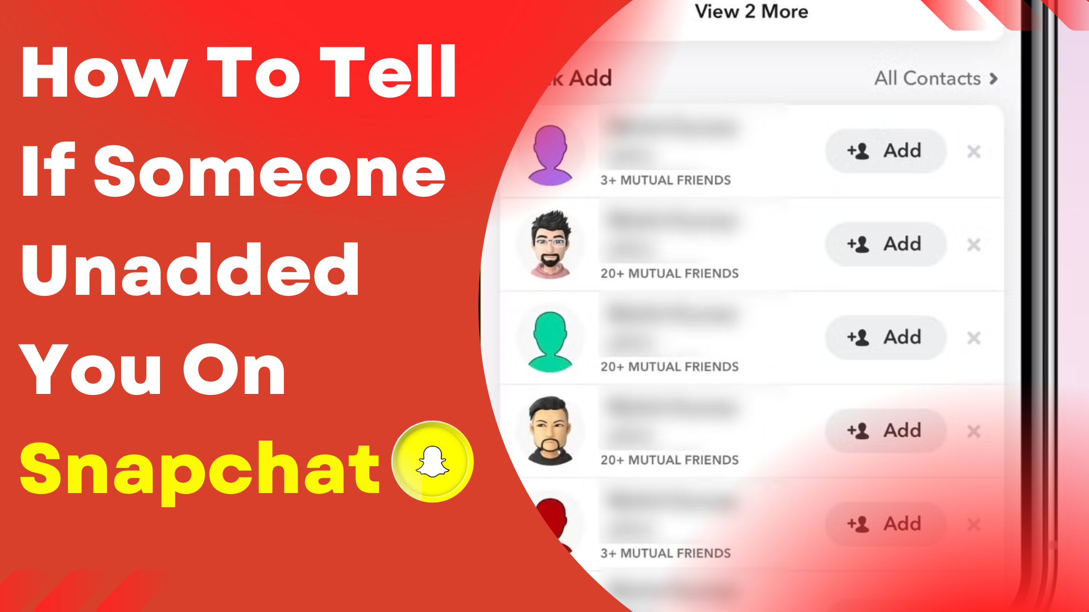 How to Tell if Someone Unadded You on Snapchat – Notice 5 Signs!